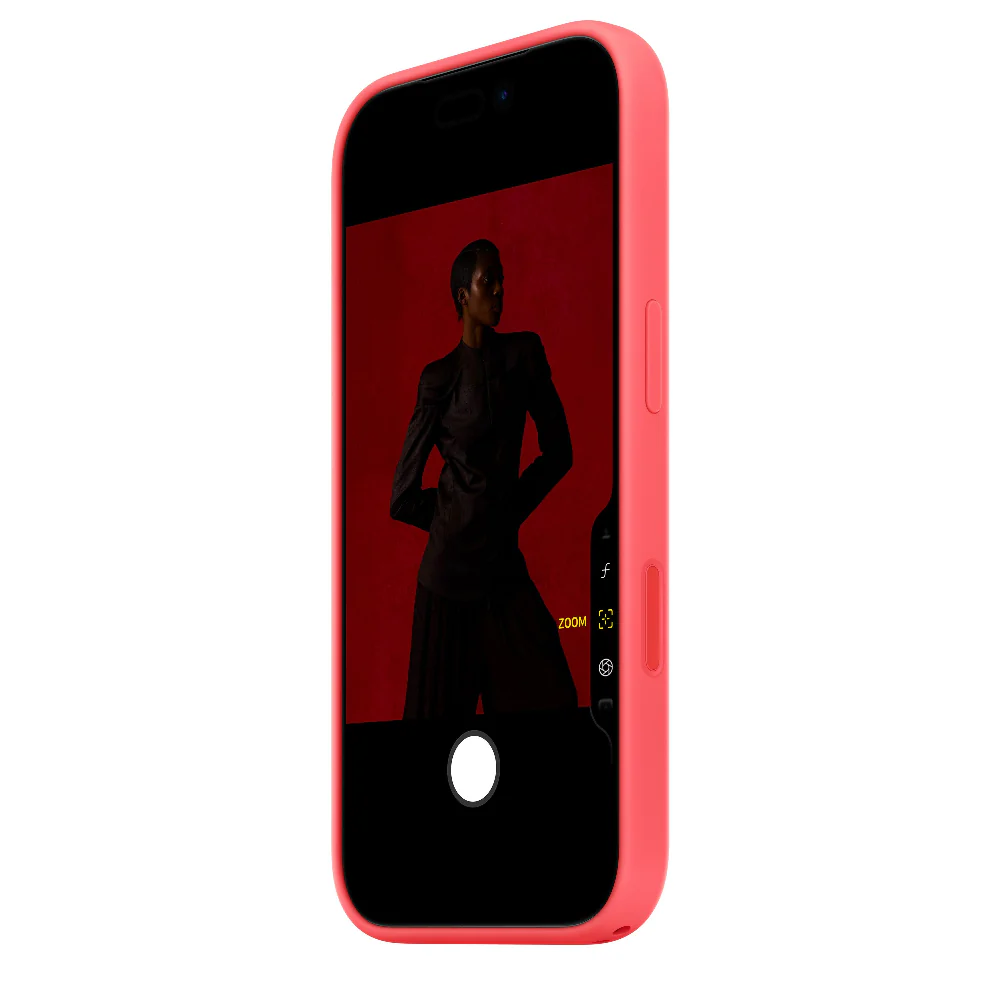 Funda de silicón Apple con MagSafe para el iPhone 17 Pro – Color guayaba brillante - Image 4