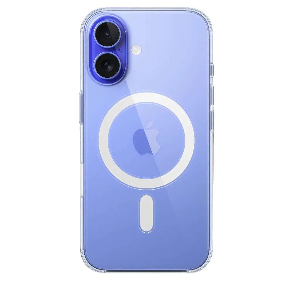 Funda transparente con MagSafe para el iPhone 16