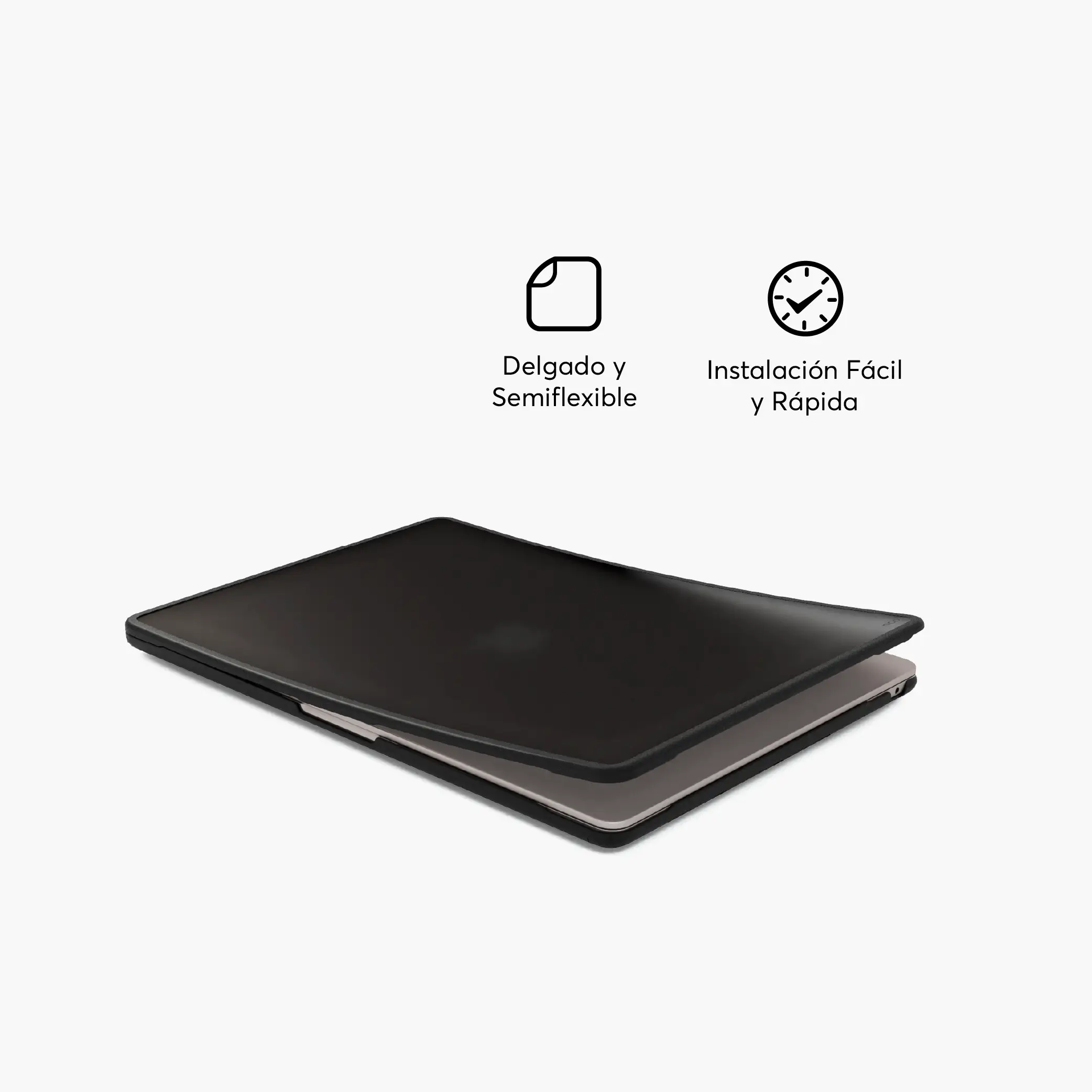 Hardcase Shock NCO para MacBook Air 15 (M2, M3, M4, M5) - Negro - Image 3