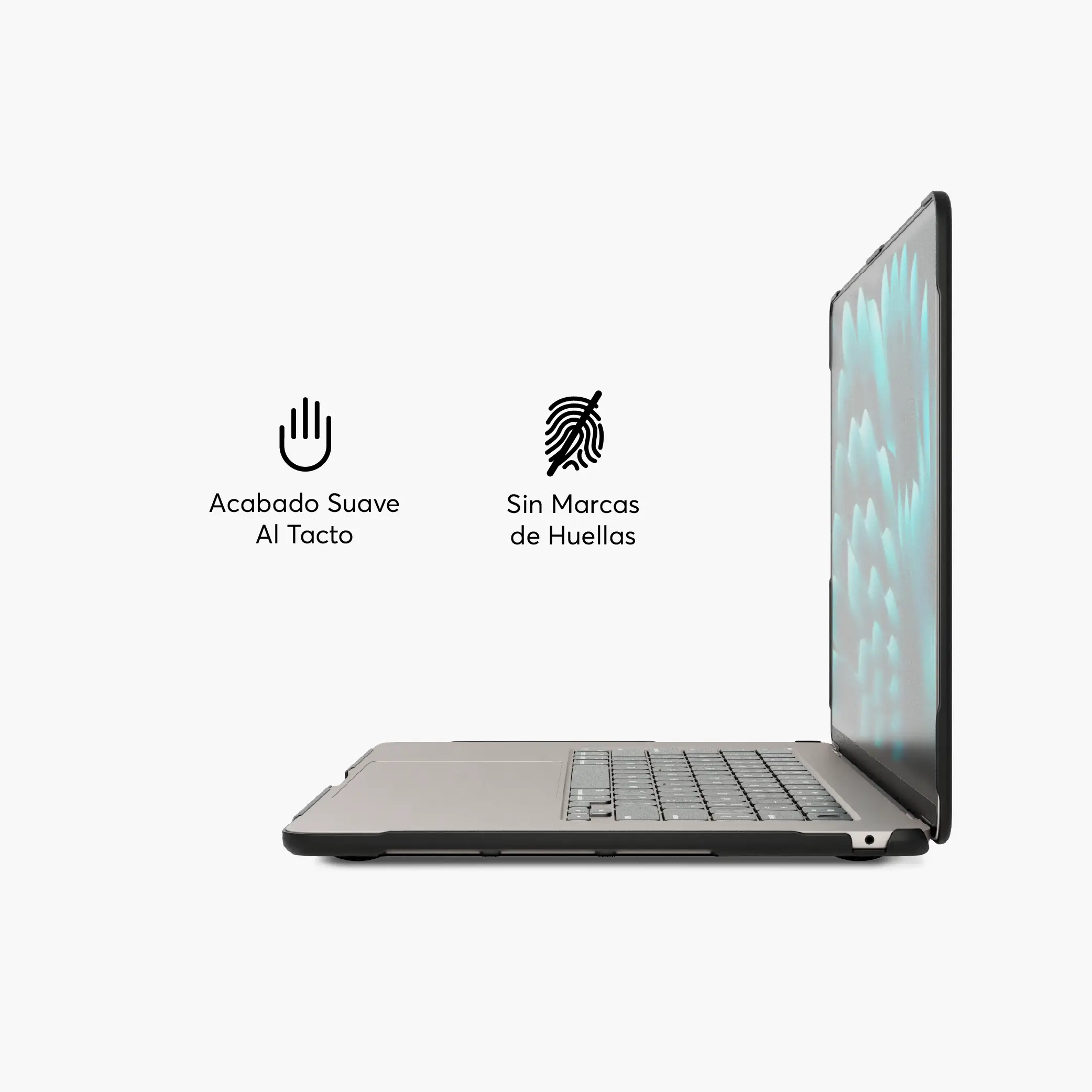 Hardcase Shock NCO para MacBook Air 15 (M2, M3, M4, M5) - Negro - Image 5