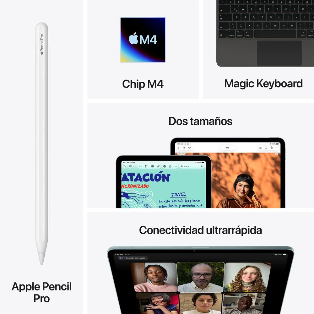iPad Air de 11 pulgadas Wi-Fi 256 GB - Azul (M4) - Image 9