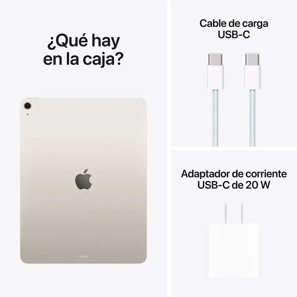 iPad Air de 13 pulgadas Wi-Fi 128 GB - Blanco estrella (M3) - Image 10