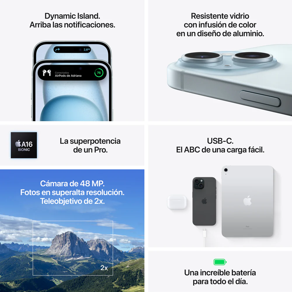 iPhone 15 128 GB Azul - Image 8