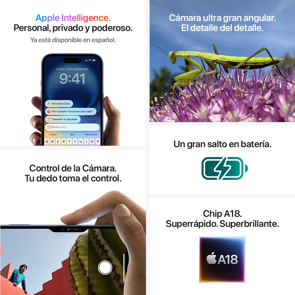 iPhone 16 128 GB Negro - Image 8