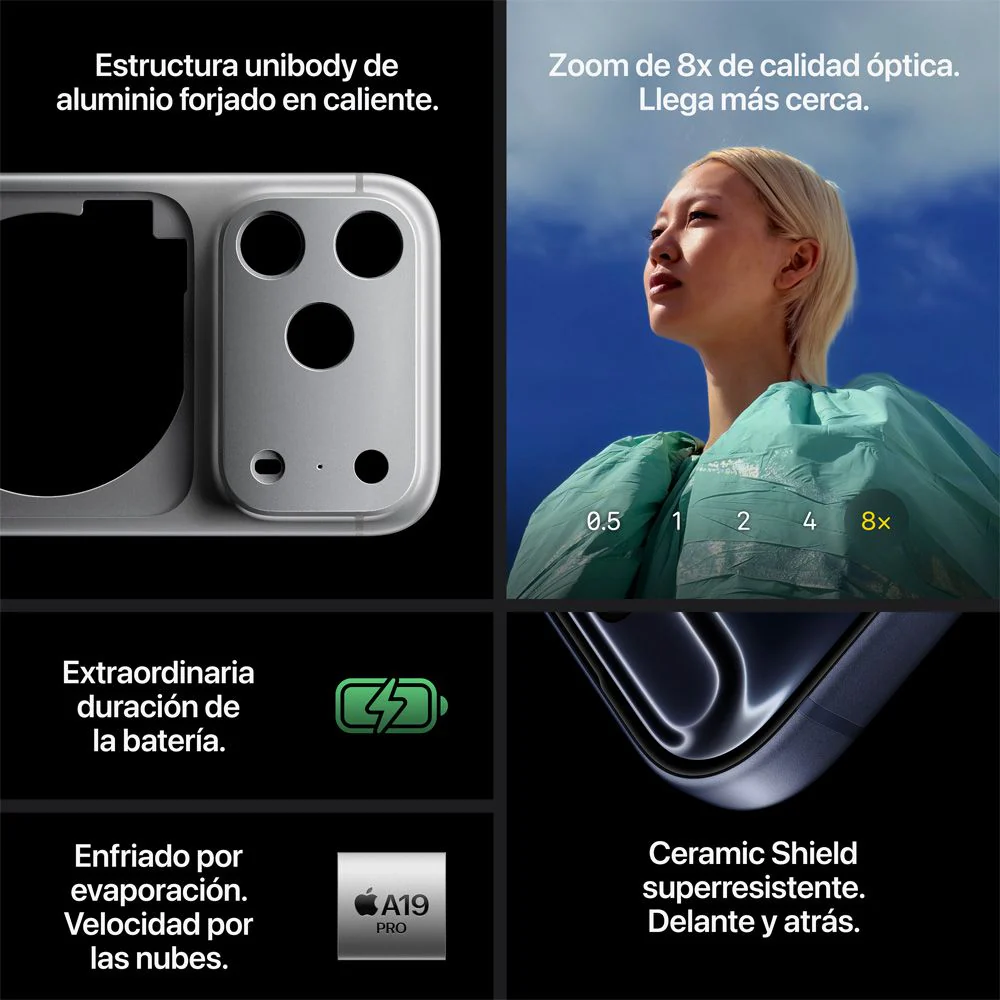 iPhone 17 Pro 256 GB Color plata - Image 6