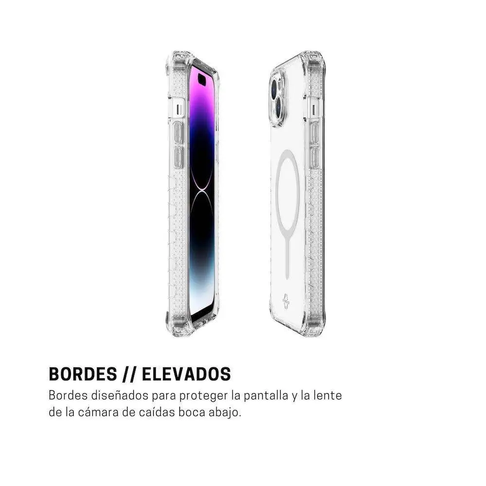 Case ItSkins Supreme R Clear con MagSafe para iPhone 15 Plus - Transparente - Image 8