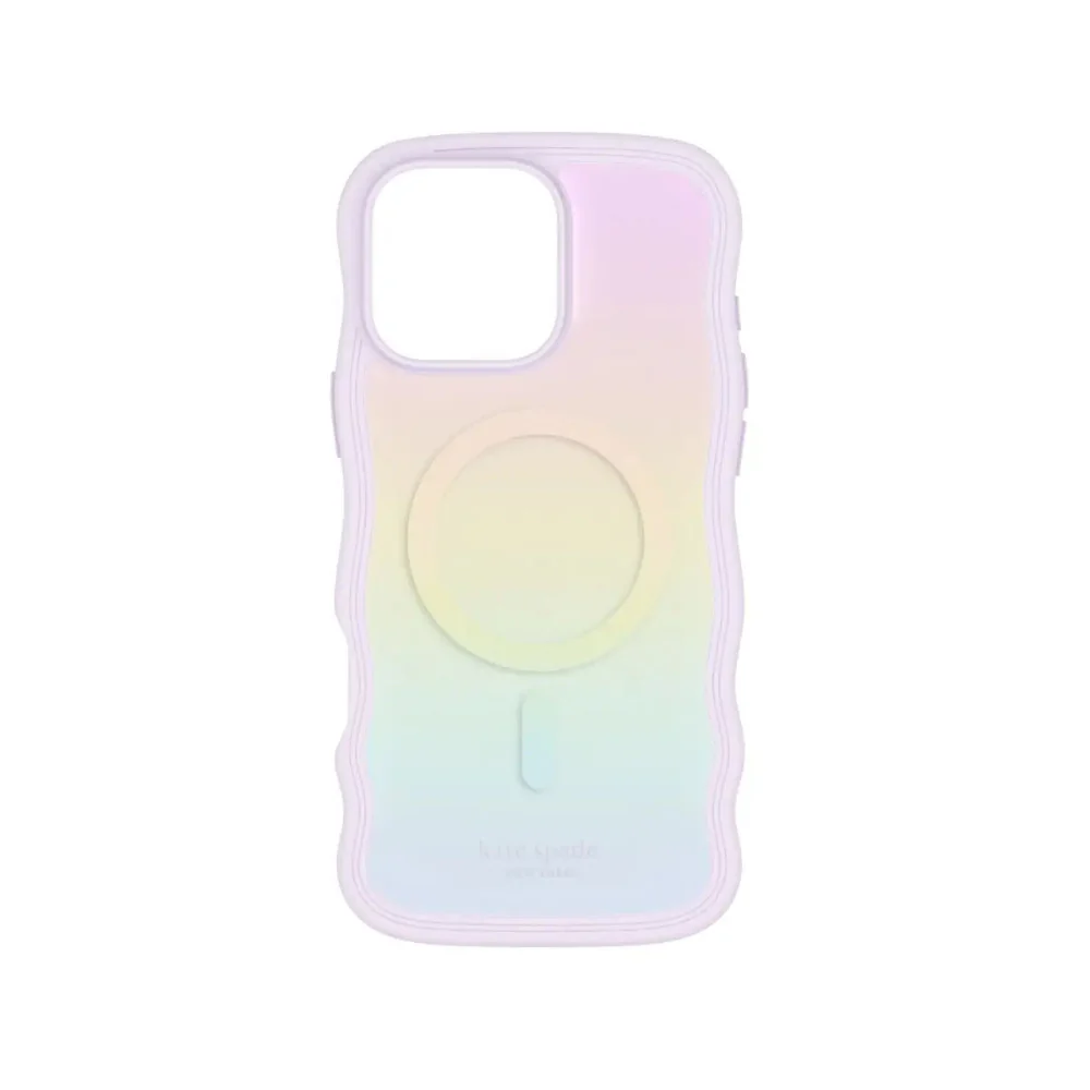 Case Kate Spade Wavy con Magsafe para 16 Pro Max - Ópalo iridiscente - Image 5