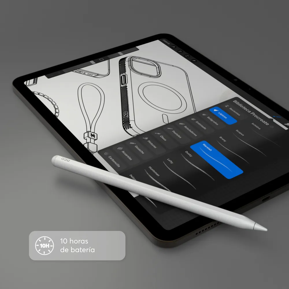 Lapiz Óptico NCO Stylus SmartPen con punta - Blanco - Image 4