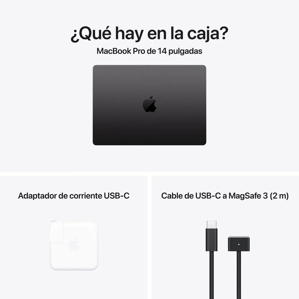 MacBook Pro de 14 pulgadas: Chip M5 de Apple con CPU de 10 nĂșcleos y GPU de 10 nĂșcleos, 1 TB SSD - Negro espacial - Image 9