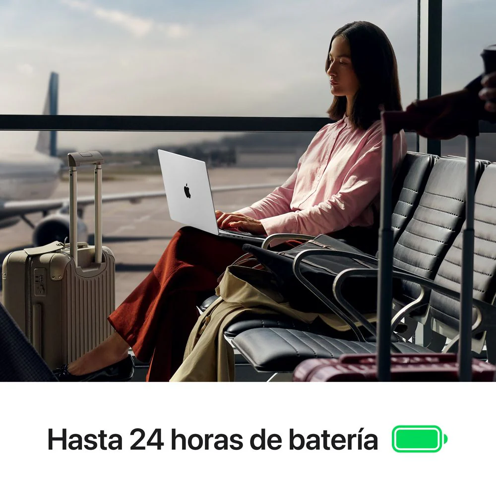 MacBook Pro de 14 pulgadas: Chip M5 de Apple con CPU de 10 nĂșcleos y GPU de 10 nĂșcleos, 1 TB SSD - Color plata - Image 5
