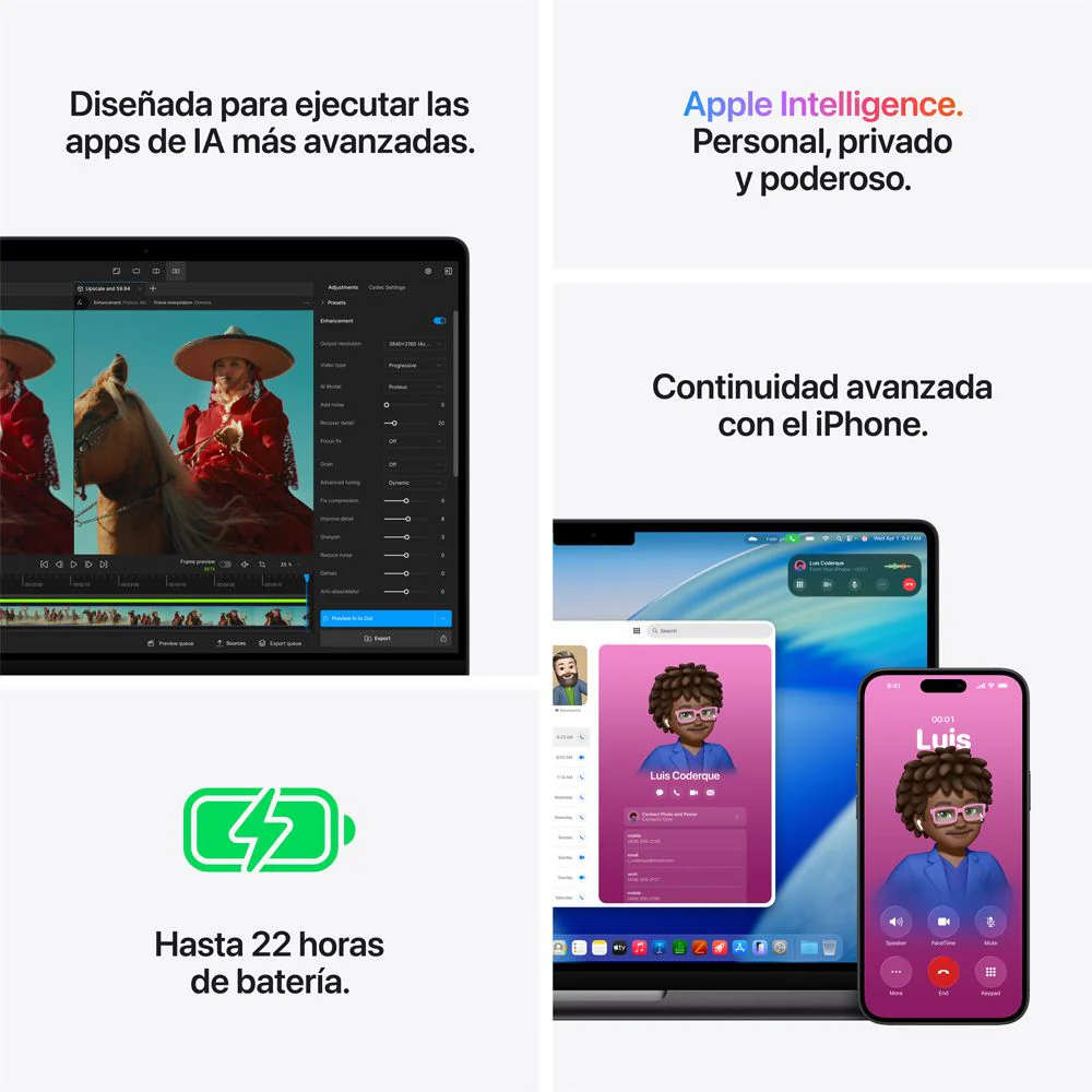 MacBook Pro de 14 pulgadas: Chip M5 Pro de Apple con CPU de 15 núcleos y GPU de 16 núcleos, 1 TB SSD - Negro espacial - Image 8