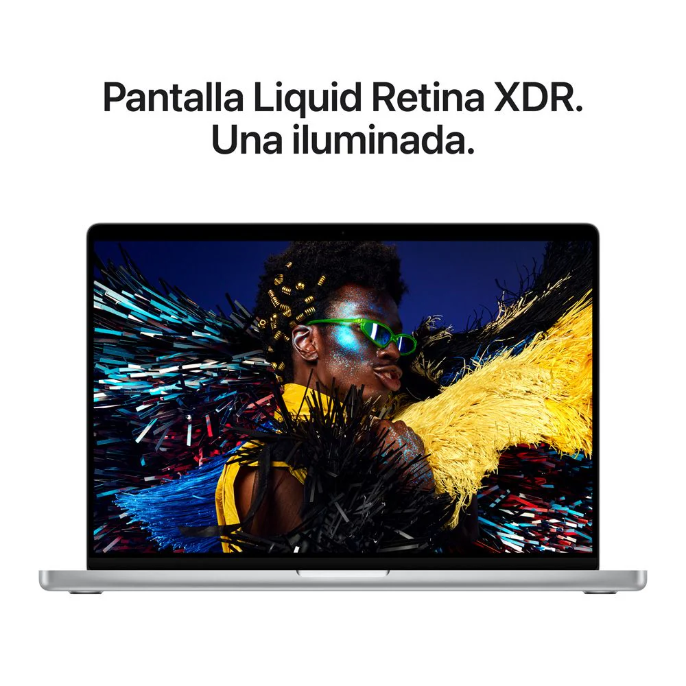 MacBook Pro de 16 pulgadas: Chip M5 Pro de Apple con CPU de 18 núcleos y GPU de 20 núcleos, 1 TB SSD - Color plata - Image 6