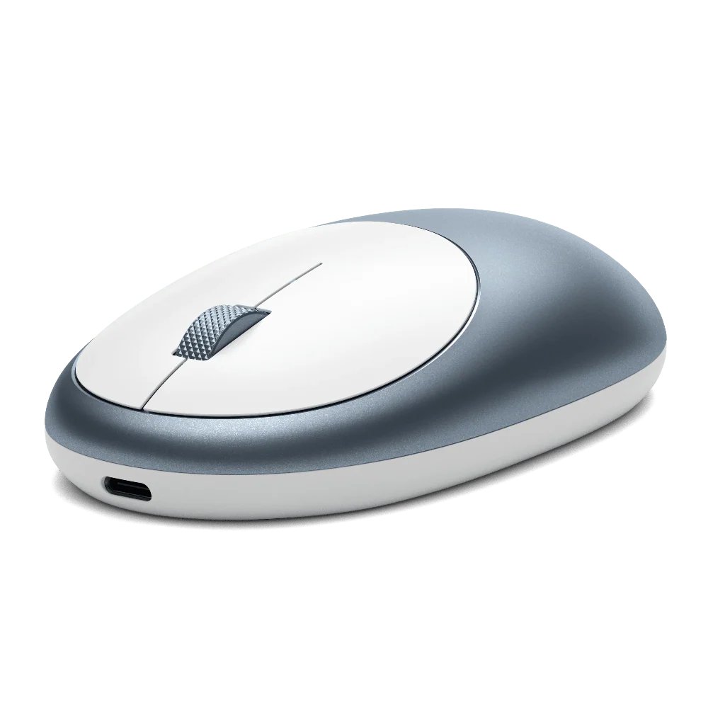 Mouse Satechi inalámbrico M1 Bluetooth - Azul Cielo - Image 3
