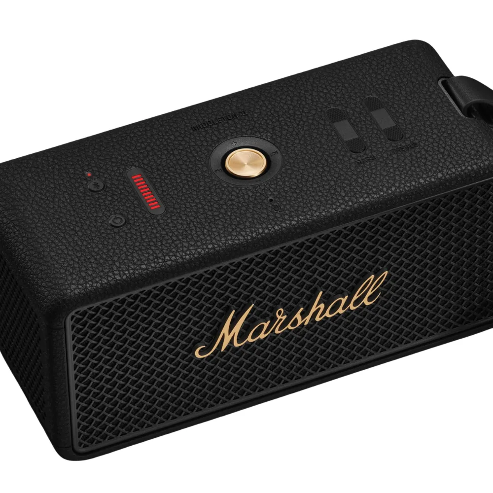 Parlante Marshall Middleton II Portátil Bluetooth - Negro/Latón - Image 2