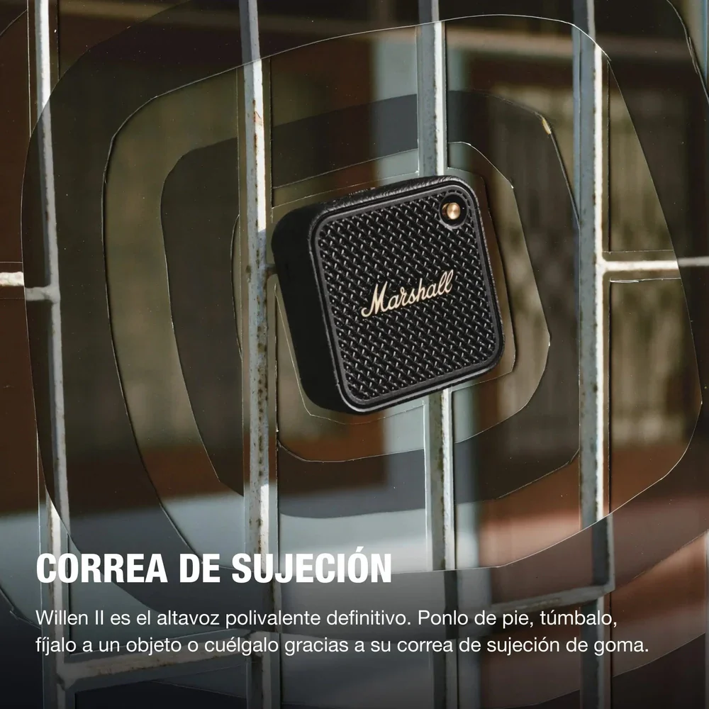 Parlante Willen II Bluetooth - Negro/Laton - Image 10