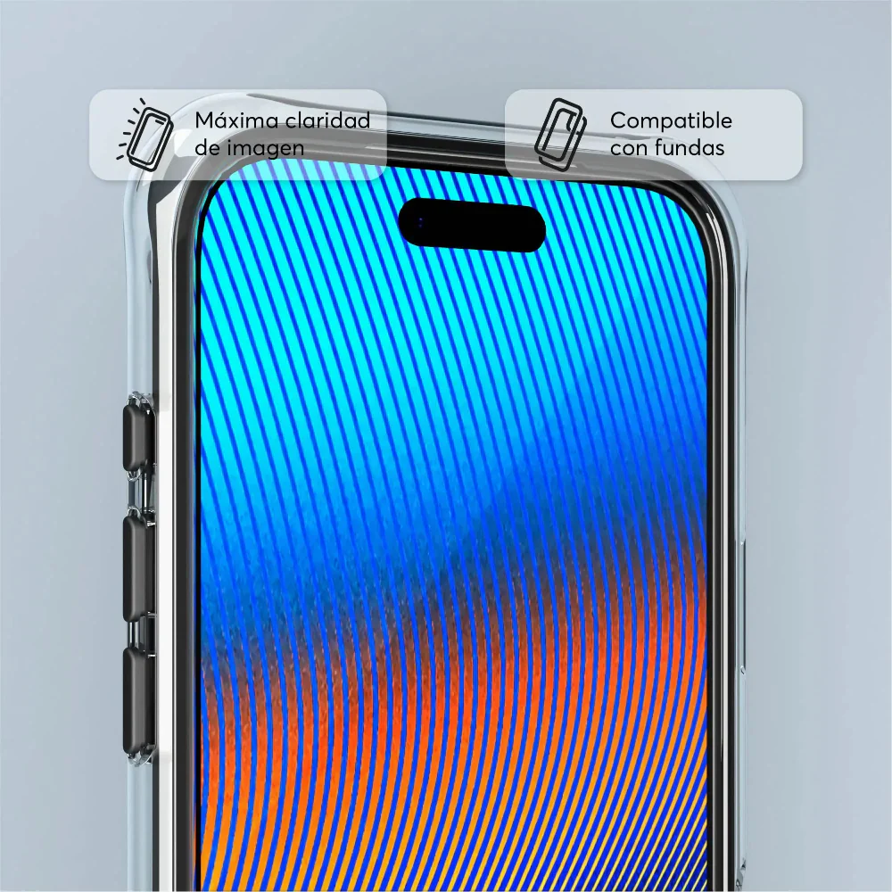Protector de Pantalla NCO GlassGuard ion+ para iPhone 17 Air - Transparente - Image 6