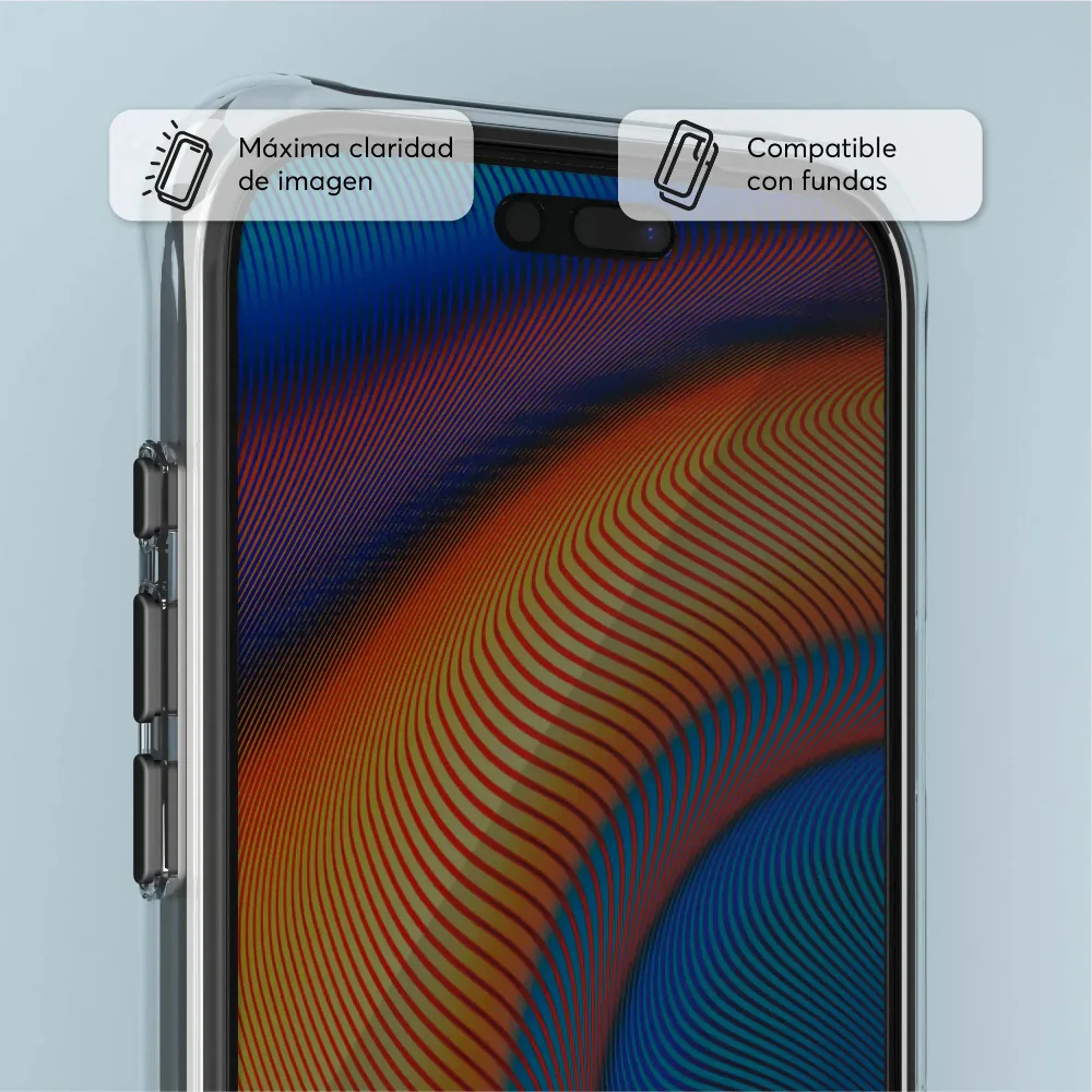 Protector de Pantalla NCO GlassGuard Privacy para iPhone 17 Pro Max - Negro - Image 5