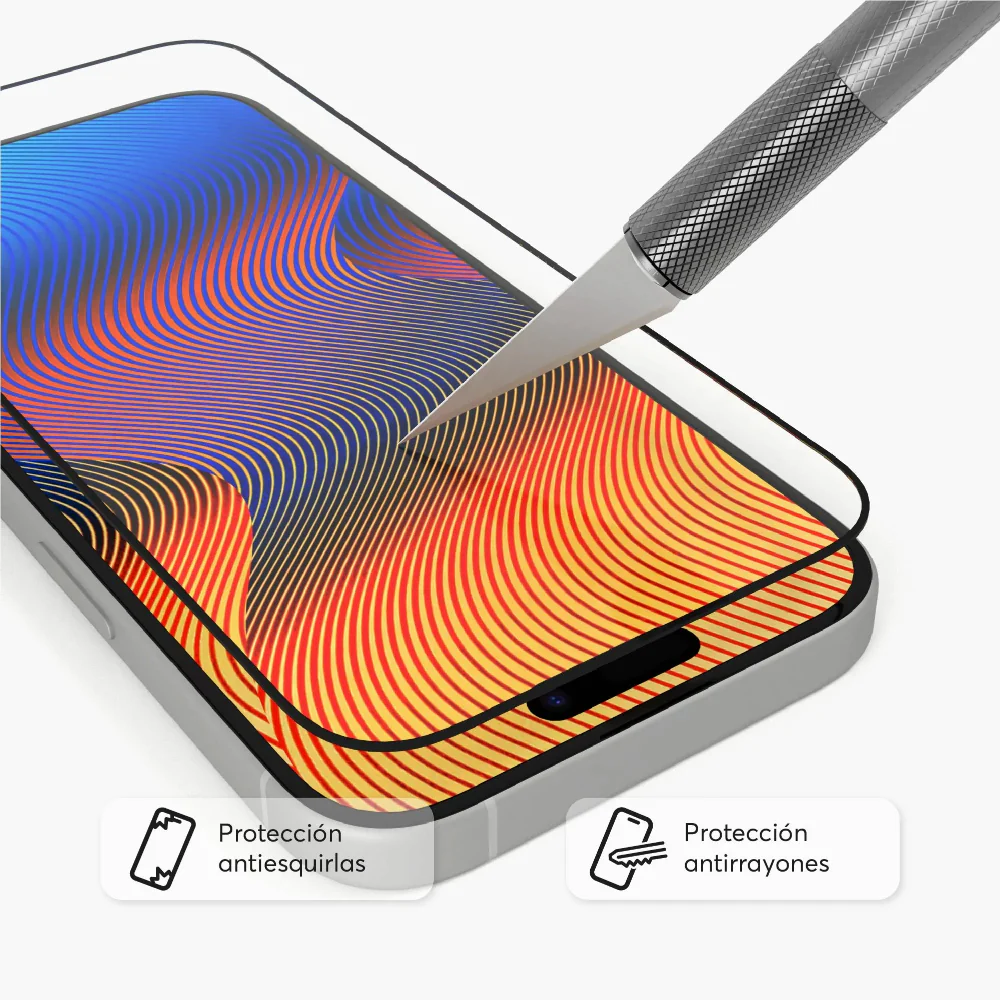 Protector de Pantalla NCO GlassGuard ShockProof para iPhone 17 -Transparente - Image 3