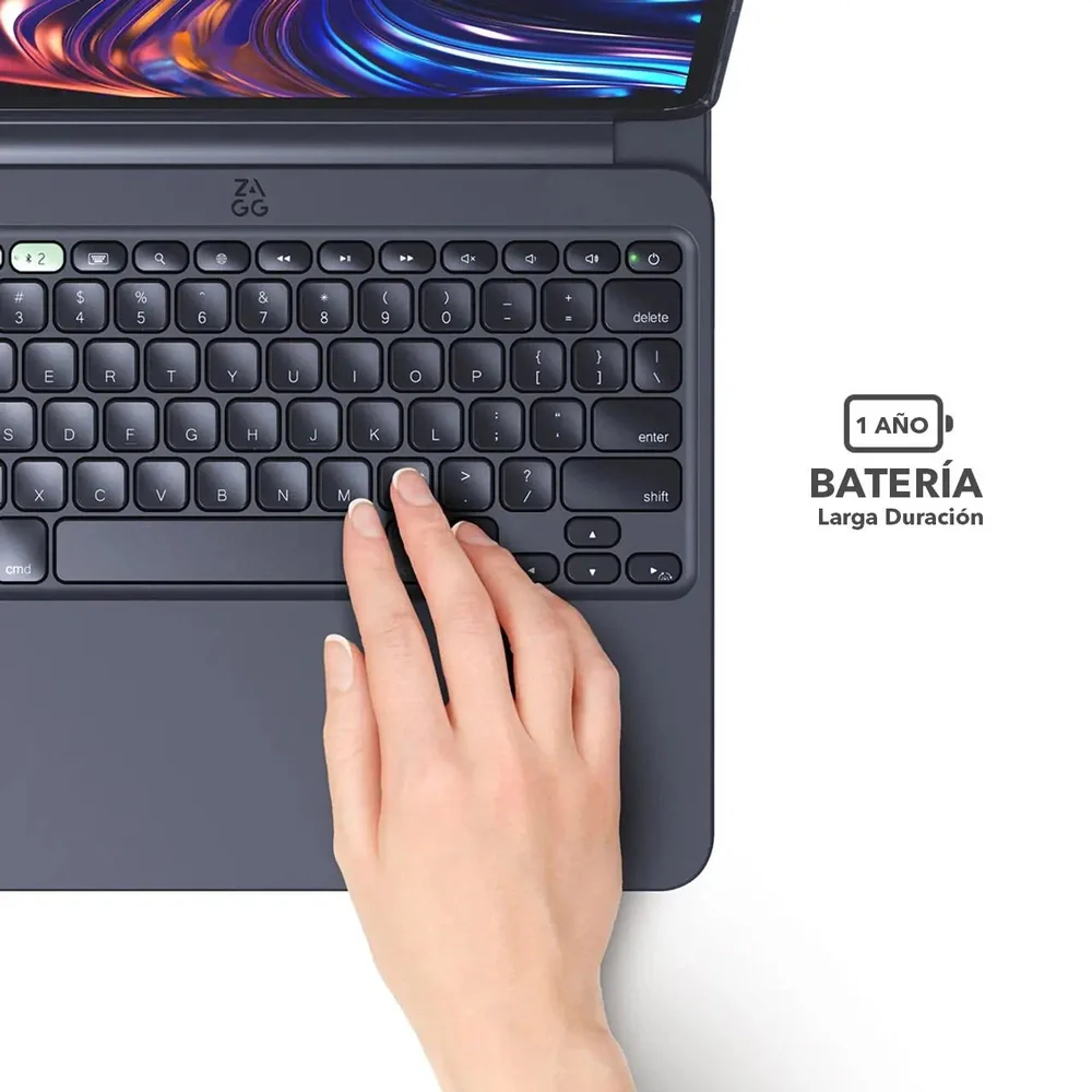 Teclado Zagg con funda Pro Keys 2 para iPad Pro 13 (M4/M5) - Negro - Image 6
